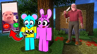 El aterrador John Pork está llamando en Minecraft.
