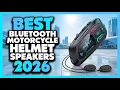 Best Bluetooth Motorcycle Helmet Speakers For Music in 2026