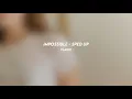 impossible clairo sped up