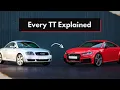 Audi TT Everything you need to know - Full History Explained