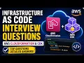 Infrastructure as Code Interview Questions AWS CloudFormation and CDK