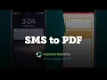 SMS to PDF