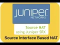 Juniper SRX Source NAT Source Interface Based NAT IBN