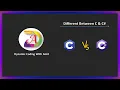 c vs c Difference between c and c Dynamic Coding With Amit