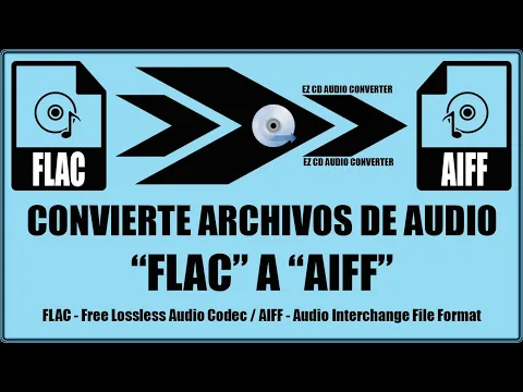 Download MP3 Convertir audio flac a aiff - EZ CD Audio Converter