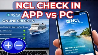 NCL Check-In App vs Computer - Pros Cons Explained