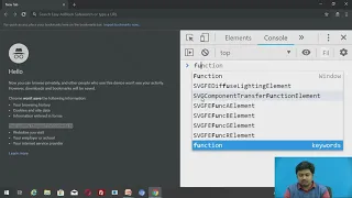 Using Chrome Developer Tools for Running JavaScript