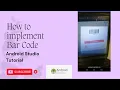 implement barcode qr scanner in android studio barcode android studio tutorial