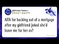 AITA for backing out of a mortgage after my girlfriend joked she d leave me for her ex