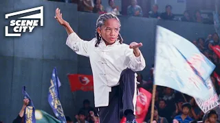 the karate kid crane kick final fight jaden smith scene 
