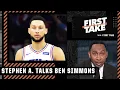 Ben Simmons is willing to sit out the season before playing for the 76ers - Stephen A First Take