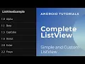 Android ListView and ArrayAdapters Android Hindi Tutorials