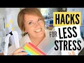 21 Home Hacks for LESS STRESS