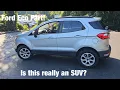 Auction car 2020 Ford Eco sport With the four-cylinder 2 L POV walk around test drive SOLD 3500