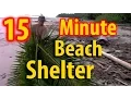 How To Make A Beach Hut Shelter In Less Than 20 Minutes
