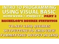 VB net Programming Challenge 7-pp4 Bachelor s Degree Statistics Part 2 VB net LINQ GridView