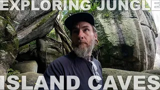 Exploring the Caves At Belitung Island & Dealing With A Dead Lithium Bank in Indonesia