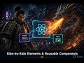 React Basics Displaying Elements Side-by-Side Creating Your First Reusable Component