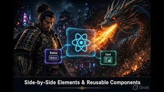 React Basics Displaying Elements Side-by-Side Creating Your First Reusable Component