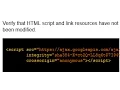 HTML SubResource Integrity