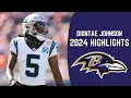 Diontae Johnson 2024 Highlights Welcome to the Ravens