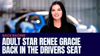 adult star renee gracie returns to v8 racing