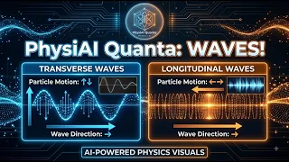 Waves Explained with AI Transverse Longitudinal Waves PhysiAI Quanta