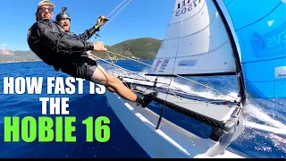 Hobie 16 average speeds on different points of sail
