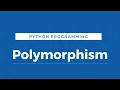 Lecture 13 Polymorphism Python Full Course Arabic