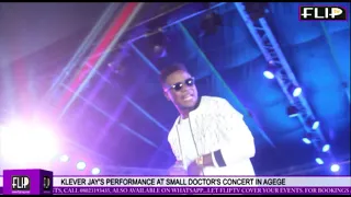 klever jays performance at small doctors concert in agege