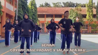 senam goyang nasi padang x salah apa aku tugas pjok xi mipa 2 smansaka