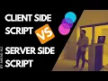 SERVER SIDE SCRIPT VS CLIENT SIDE SCRIPT IN AMJAD ALI