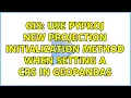 GIS Use pyproj new projection initialization method when setting a CRS in GeoPandas