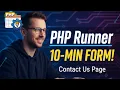 Build a Contact Us Form in Under 10 Minutes Using PHP Runner 11 1