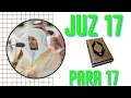 Para 17/ Juz 17 beautiful recitation by sheikh Yasser Al Dosari with Arabic HD txt