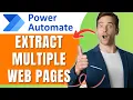 How to Extract Multiple Web Pages With Power Automate Easily 2026