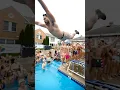 Lagu Olympic trampoline at a pool party
