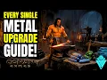 Conan Exiles 2026 Ultimate Upgrade Guide Iron Steel Hardened Steel Starmetal Obsidian Eldarium