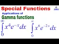 Problems on Gamma Function Application of Gamma functions