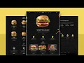 Responsive Burger Website Design Using HTML CSS SASS JavaScript From Scratch