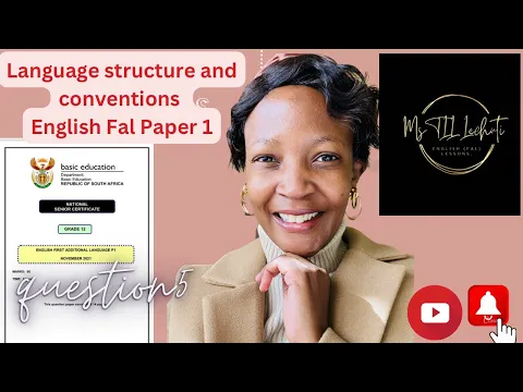 Download MP3 how to ace question 5 (Language and editing). English Fal paper 1.