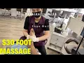 30 Foot Massage SOGO Nails NYC Manhattan ASMR
