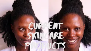 current skincare products oily skin lumka jwara south african youtuber