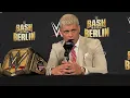 Cody Rhodes On Vince McMahon-Janel Grant Allegations WWE Bash In Berlin Presser