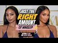The PERFECT Natural Glam Makeup Tutorial for Black Women Beginner Friendly