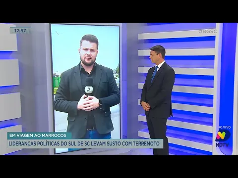 Em viagem ao Marrocos: lideranças políticas do Sul de SC levam susto com terremoto