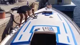 Atticus Update 32: Last day of Sanding! Finishing up our Non Skid Project!