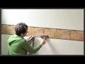 How to install prepasted wallpaper border