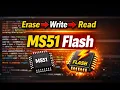 MS51 Data Flash Programming Using FMC Erase Write Read Example