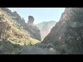 Leslie Gulch Oregon on a smokey day